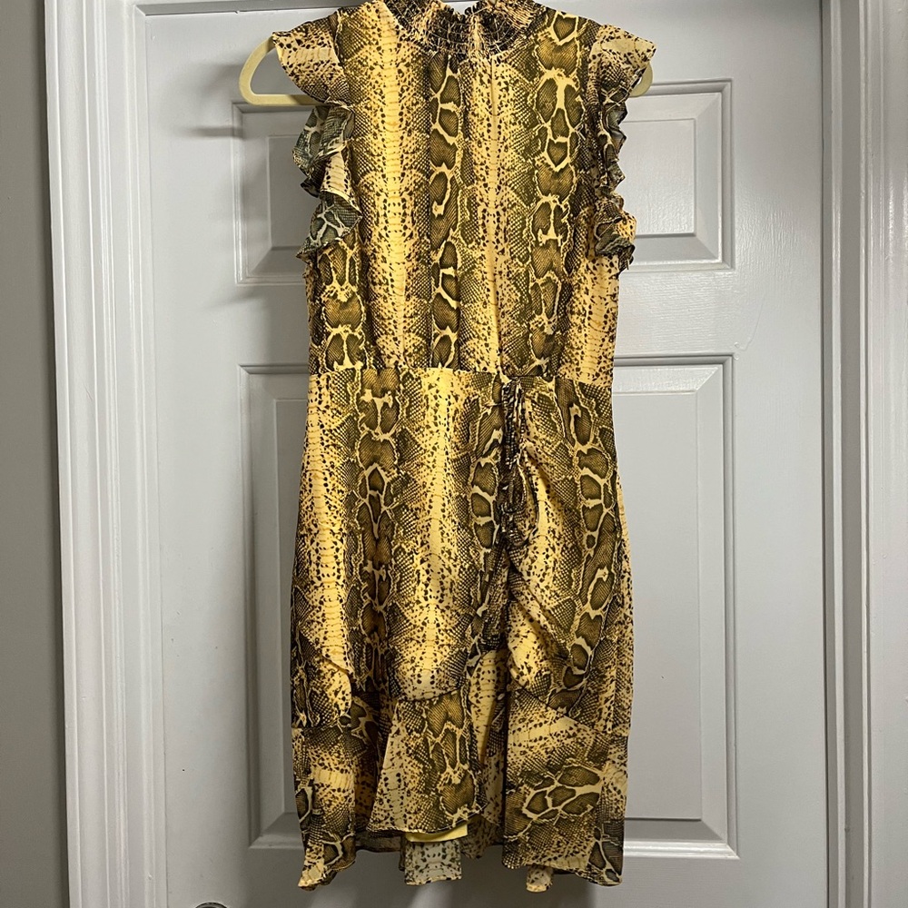 Sam Edelman sleeveless flutter dress